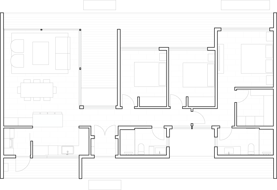 Planta arquitectónica de Casa Canelo